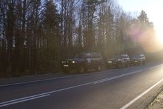 В пути