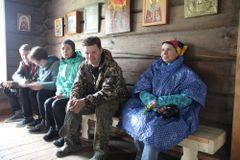 Участники экспедиции Онежское кольцо