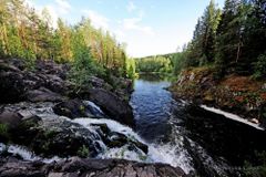 Водопады Карелии