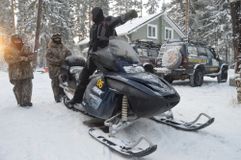 Снегоходы в Карелии