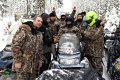 Снегоходы Карелия