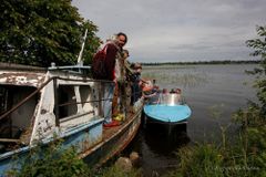Причал деревня Оятевщина